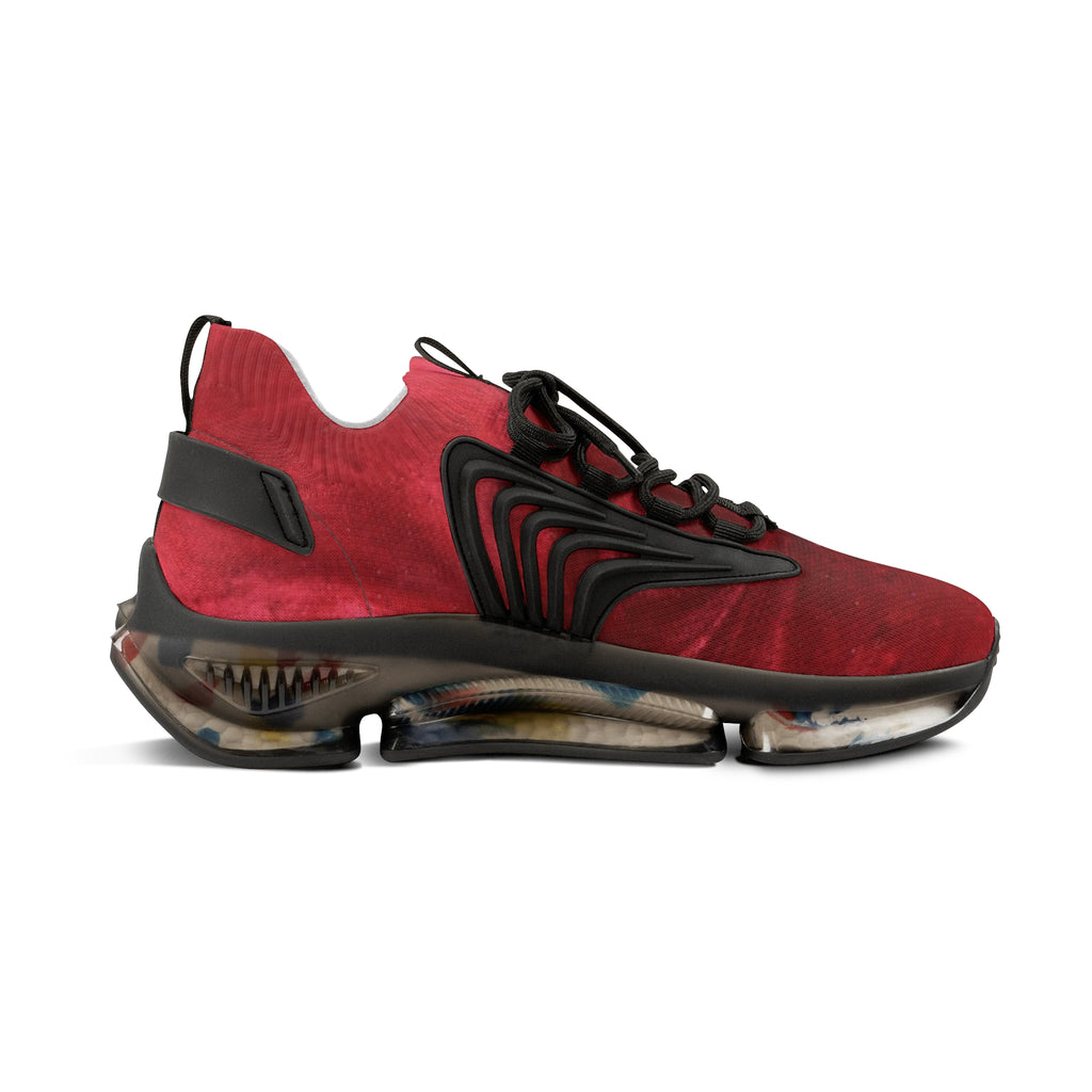 Red Mesh Athletic Sneakers | Men's Mesh Sneakers